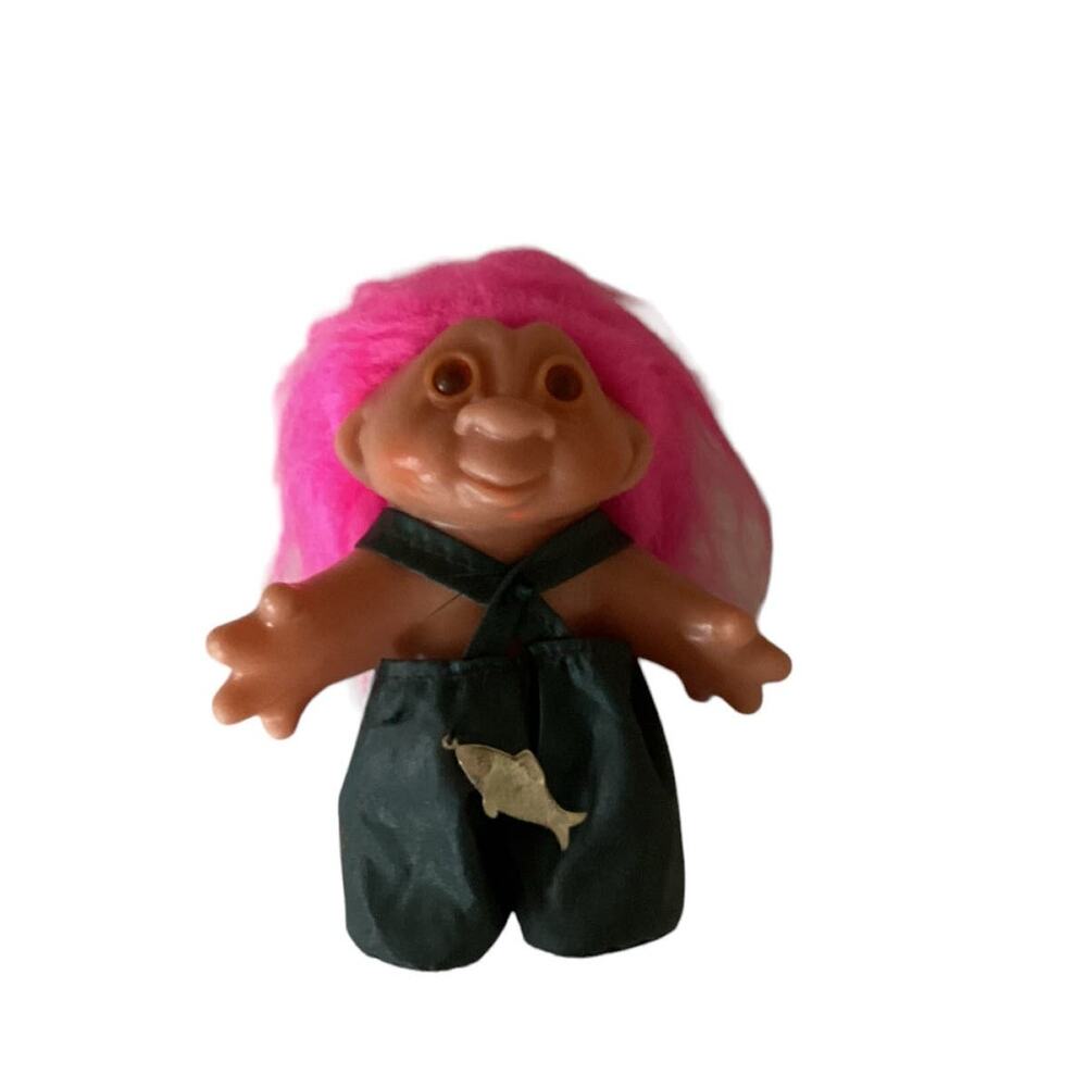 Fishing Dam Norfin Troll Marked 1986 Pink Hair Fishing Waders Outfit